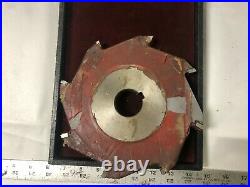 MACHINIST TOOL LATHE MILL Machinist Large Carbide Milling Mill Saw Blade OfCe