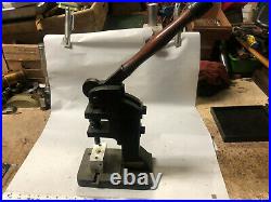 MACHINIST TOOL LATHE MILL Machinist Producto Bench Top Punch Press Tool DrWy