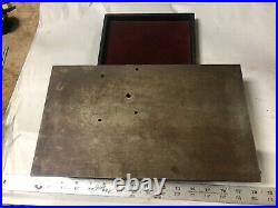 MACHINIST TOOL LATHE MILL Machinist Small Bench Top Surface Plate Gage OfCe