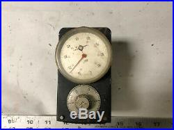 MACHINIST TOOL LATHE MILL Machinist Trav A Dial Lathe Mill Indicator Gage GrnCb