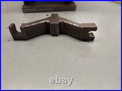 MACHINIST TOOL LATHE MILL Machinists 6x6x6 V Block and Clamp Set Up Fixture