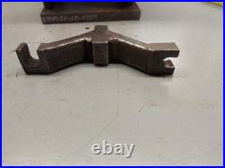 MACHINIST TOOL LATHE MILL Machinists 6x6x6 V Block and Clamp Set Up Fixture