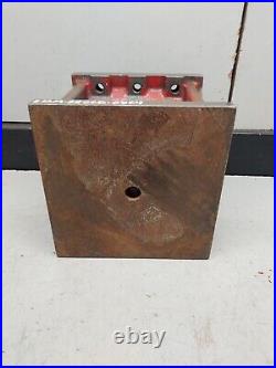MACHINIST TOOL LATHE MILL Machinists 6x6x6 V Block and Clamp Set Up Fixture
