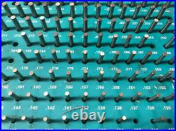 MACHINIST TOOL LATHE MILL Meyer Pin Gage Gauge Set in Case AcStnd