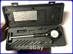 MACHINIST TOOL LATHE MILL Mitutoyo Dial Bore Gage in Case OfCe