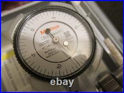 MACHINIST TOOL LATHE MILL Mitutoyo True Test 513 -442 Dial Indicator Gage & Case