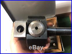 MACHINIST TOOL LATHE MILL NICE Bridgeport No 2 Boring Head with Cutters & Case