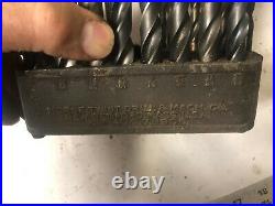 MACHINIST TOOL LATHE MILL Old Advertising Morse Drill Index Folding Triangle
