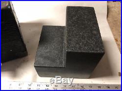 MACHINIST TOOL LATHE MILL Precision DoAll Granite Step Surface Plate Block