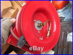MACHINIST TOOL LATHE MILL Reelcraft Spring Loaded Hose Reel # 44250 TP in Box