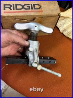 MACHINIST TOOL LATHE MILL Ridgid 37 Degree SAE Flares Model No 376 Flaring Tool