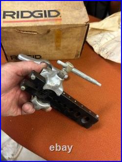 MACHINIST TOOL LATHE MILL Ridgid 37 Degree SAE Flares Model No 376 Flaring Tool