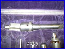 MACHINIST TOOL LATHE MILL Stanworth Counter Bore Counterbore s in Case DL6