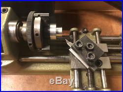 MACHINIST TOOL LATHE MILL Unimat Jewelers Micro Lathe with Milling Attach & Box