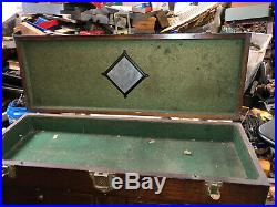 MACHINIST TOOL LATHE MILL Vintage Oak Gerstner 11 Drawer Machinist Tool Box BsmT