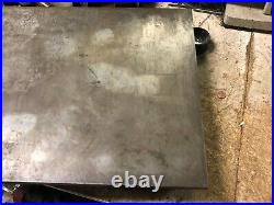 MACHINIST TOOL LATHE Machinist Cast Surface Plate 22 by 16 by 3 High