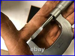 MACHINIST TOOL LATHE Machinist Mitutoyo Blade Micrometer Gage 122 125 ShB