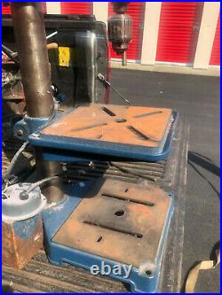 MACHINIST TOOL LATHE Machinist Vintage Craftman Bench Top Drill Press