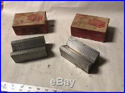 MACHINIST TOOL LATHE Mill LARGE 2 Universal Magnetic Chuck V Block s in Boxes SC