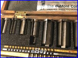 MACHINIST TOOL LATHE Mill Machinist Dumont Broach Set Some Wax Coated SHARP