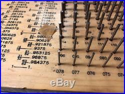 MACHINIST TOOL LATHE Mill Machinist Set of Pin Plug Gages Gauges