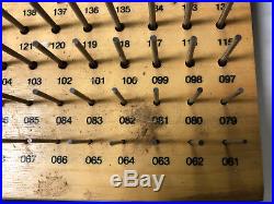 MACHINIST TOOL LATHE Mill Machinist Set of Pin Plug Gages Gauges