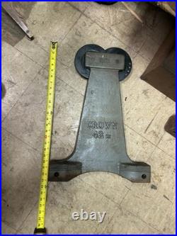 MACHINIST TOOL LATHE TALL Crown Surface Grinder Static Wheel Balancer Fixture