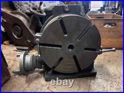 MACHINIST TOOL LATHE Vertex Horizontal Verticle 12 Rotary Table Fixture