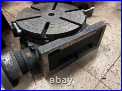 MACHINIST TOOL LATHE Vertex Horizontal Verticle 12 Rotary Table Fixture