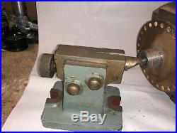 MACHINIST TOOL MILL LATHE Dividing Head Indexer Plates and Tail Stock OfCe