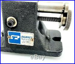 MACHINIST TOOL MILL LATHE Indexer Dividing Head TAIL STOCK RALMIKES Tool-A-Ram