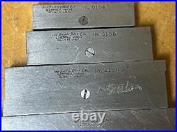 MACHINIST TOOL MILL LATHE Lot of LUFKIN Adjustable Parallel Blocks