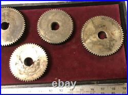 MACHINIST TOOL MILL Machinist Lot of Lathe Gears 5/8 Wide OfCe