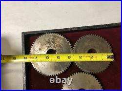 MACHINIST TOOL MILL Machinist Lot of Lathe Gears 5/8 Wide OfCe