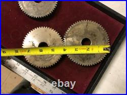 MACHINIST TOOL MILL Machinist Lot of Lathe Gears 5/8 Wide OfCe