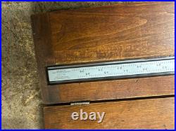MACHINIST TpBCb TOOL LATHE MILL Starrett No 123 26 Vernier Caliper Gage in Case