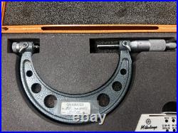 MACHINIST TpCb LATHE MILL Machinist Mitutoyo 4 Thread Micrometer 126 140