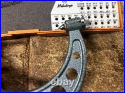 MACHINIST TpCb LATHE MILL Machinist Mitutoyo 4 Thread Micrometer 126 140