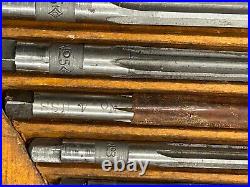 MACHINIST TpCb LATHE MILL Machinist Set of Machinist Reamers Up To Number 10