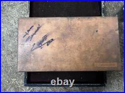 MACHINIST TpCb LATHE MILL Mitutoyo 3 Digit Micrometer Gage in Case