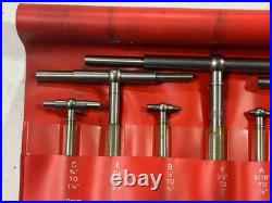 MACHINIST TpCb TOOLS LATHE MILL Starrett S579H Set Telescoping Inside Bore Gages