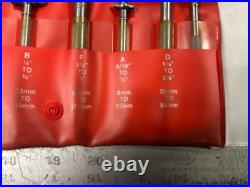 MACHINIST TpCb TOOLS LATHE MILL Starrett S579H Set Telescoping Inside Bore Gages