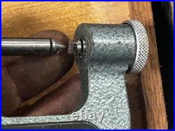 MACHINIST TpCb TOOLS LATHe MILL Brown & Sharpe 210 1 Thread Micrometer Anvil MACHINIST TpCb TOOLS LATHe MILL Brown & Sharpe 210 1 Thread Micrometer Anvil