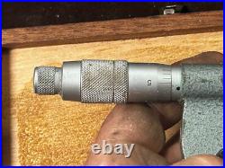 MACHINIST TpCb TOOLS LATHe MILL Brown & Sharpe 210 1 Thread Micrometer Anvil MACHINIST TpCb TOOLS LATHe MILL Brown & Sharpe 210 1 Thread Micrometer Anvil