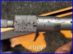 MACHINIST TpCb TOOLS LATHe MILL Mitutoyo 126 138 Thread Micrometer Anvil MACHINIST TpCb TOOLS LATHe MILL Mitutoyo 126 138 Thread Micrometer Anvil