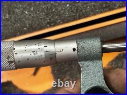 MACHINIST TpCb TOOLS LATHe MILL Mitutoyo 126 138 Thread Micrometer Anvil MACHINIST TpCb TOOLS LATHe MILL Mitutoyo 126 138 Thread Micrometer Anvil