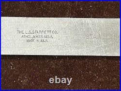 MACHINIST TpCb TOOL LATHE MILL Draftman Starrett No 362 Protractor Gage MACHINIST TpCb TOOL LATHE MILL Draftman Starrett No 362 Protractor Gage