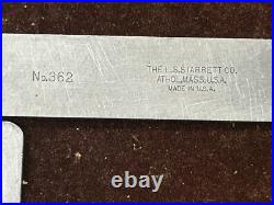 MACHINIST TpCb TOOL LATHE MILL Draftman Starrett No 362 Protractor Gage MACHINIST TpCb TOOL LATHE MILL Draftman Starrett No 362 Protractor Gage