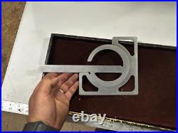 MACHINIST TpCb TOOL LATHE MILL Draftman Starrett No 362 Protractor Gage MACHINIST TpCb TOOL LATHE MILL Draftman Starrett No 362 Protractor Gage