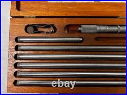 MACHINIST TpCb TOOL LATHE MILL Lufkin 1.5 to 32 Micrometer Gage in Case MACHINIST TpCb TOOL LATHE MILL Lufkin 1.5 to 32 Micrometer Gage in Case